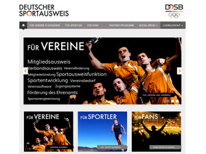 Der neue Webauftritt des Deutschen Sportausweises bietet einfache und schnelle Orientierung. Foto: Deutscher Sportausweis